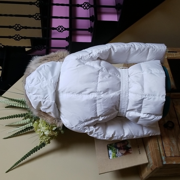 New Andrew Marc Hooded Puffer Jacket - SZ M - Picture 6 of 13